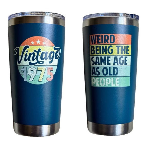 NewEleven Other - Vintage 1975 Funny Tumbler – NewEleven 20oz – Gently Used Birthday Gift